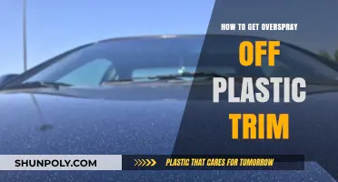 Effective Techniques to Remove Overspray from Plastic Trim Easily