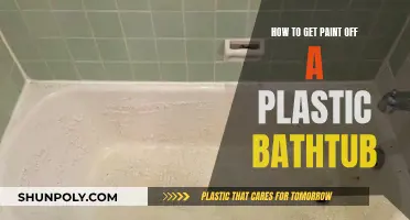 Removing Paint from a Plastic Bathtub: Effective Methods