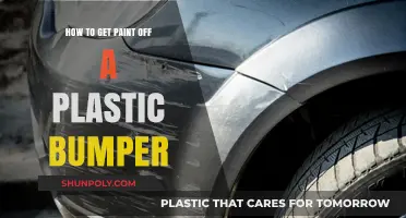 Effective Methods to Remove Paint from Plastic Bumpers Easily