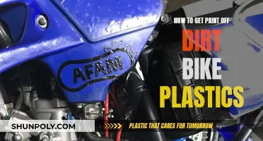 Removing Paint from Dirt Bike Plastics: Effective Methods