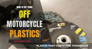 Removing Paint from Motorcycle Plastics: Effective Methods