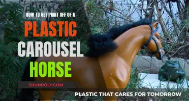 Removing Paint from a Plastic Carousel Horse: Effective Methods
