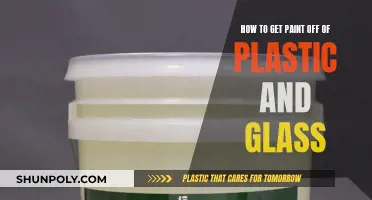 Removing Paint from Plastic and Glass: Effective Methods