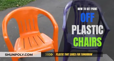 Removing Paint from Plastic Chairs: Effective Methods