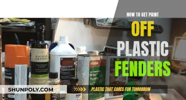 Removing Paint from Plastic Fenders: A Step-by-Step Guide