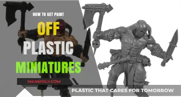 Effective Techniques for Removing Paint from Plastic Miniatures