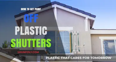 Effective Methods to Remove Paint from Plastic Shutters Easily