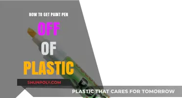 Effective Ways to Remove Paint Pen Marks from Plastic Surfaces