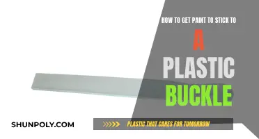Make Paint Stick to Plastic Buckles: The Ultimate Guide
