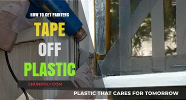 Easy Tips for Removing Painter's Tape from Plastic Surfaces