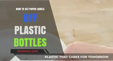 Effortless Ways to Remove Paper Labels from Plastic Bottles
