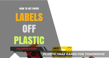 Effortless Ways to Remove Paper Labels from Plastic Surfaces Cleanly
