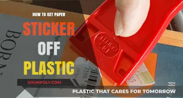 Effortless Tips to Remove Paper Stickers from Plastic Surfaces