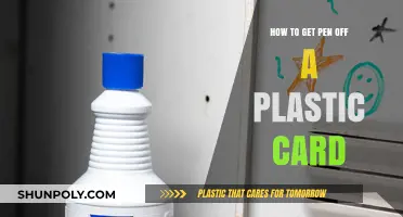 Effective Methods to Remove Pen Marks from Plastic Cards Easily