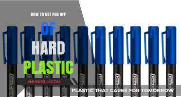 Effective Methods to Remove Pen Marks from Hard Plastic Surfaces