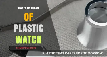 Effective Methods to Remove Pen Marks from Plastic Watches Easily