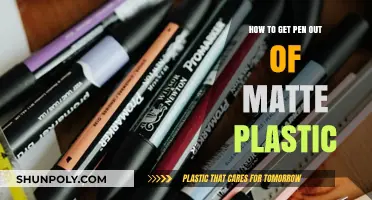 Effective Ways to Remove Pen Marks from Matte Plastic Surfaces