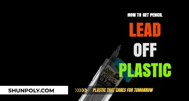 Effective Ways to Remove Pencil Lead Stains from Plastic Surfaces