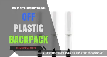 Effective Ways to Remove Permanent Marker from Plastic Backpacks