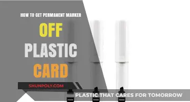 Effective Methods to Remove Permanent Marker from Plastic Cards