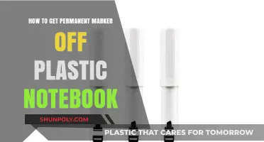 Effective Methods to Remove Permanent Marker from Plastic Notebooks