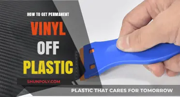 Effective Methods to Remove Permanent Vinyl from Plastic Surfaces Easily