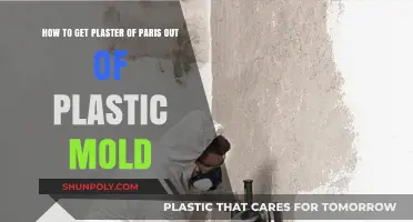 Removing Plaster of Paris from Plastic Molds: Quick and Easy Tips