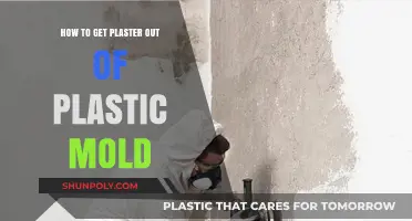 Effective Techniques for Removing Plaster from Plastic Molds Easily