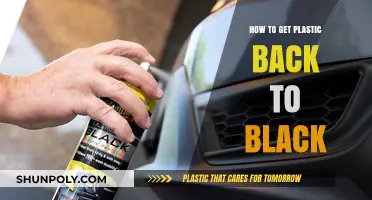 Reviving Black Plastic: Simple Techniques to Restore Its Original Color