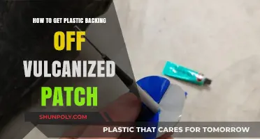 Removing Plastic Backing from Vulcanized Patches: A Step-by-Step Guide
