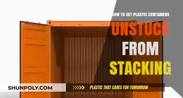 Unlocking Stuck Plastic Containers: Easy Unstacking Techniques