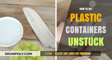 Unlocking Plastic Containers: Unsticking the Unstickable