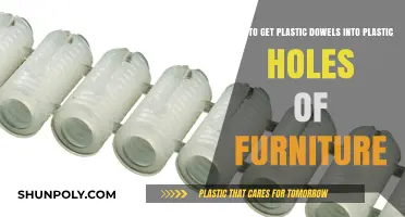Easy Tips for Fitting Plastic Dowels into Furniture Holes Seamlessly