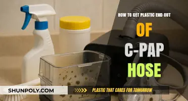 Quick Fix: Removing Stuck Plastic End from CPAP Hose Easily