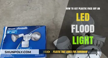 Easy Steps to Remove Plastic Cover from LED Flood Lights