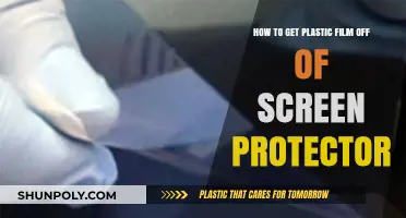 Easy Steps to Remove Plastic Film from Screen Protectors