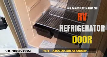 Easy Steps to Remove Plastic Film from RV Refrigerator Doors