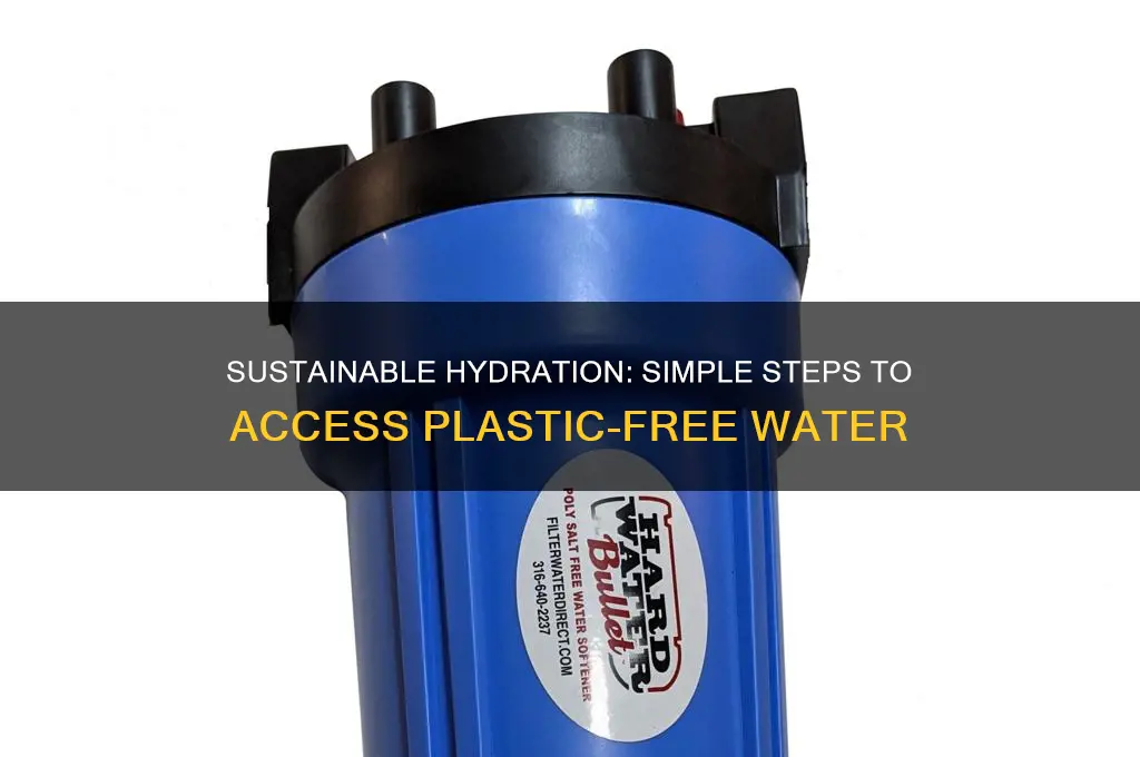 how to get plastic free water