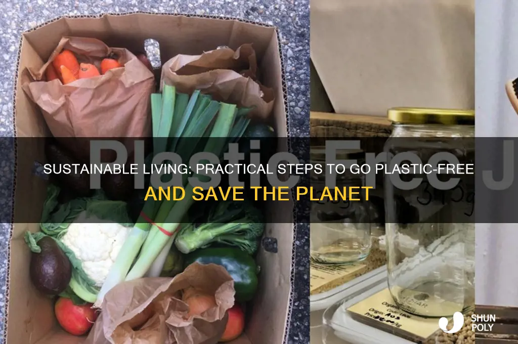 how to get plastic free