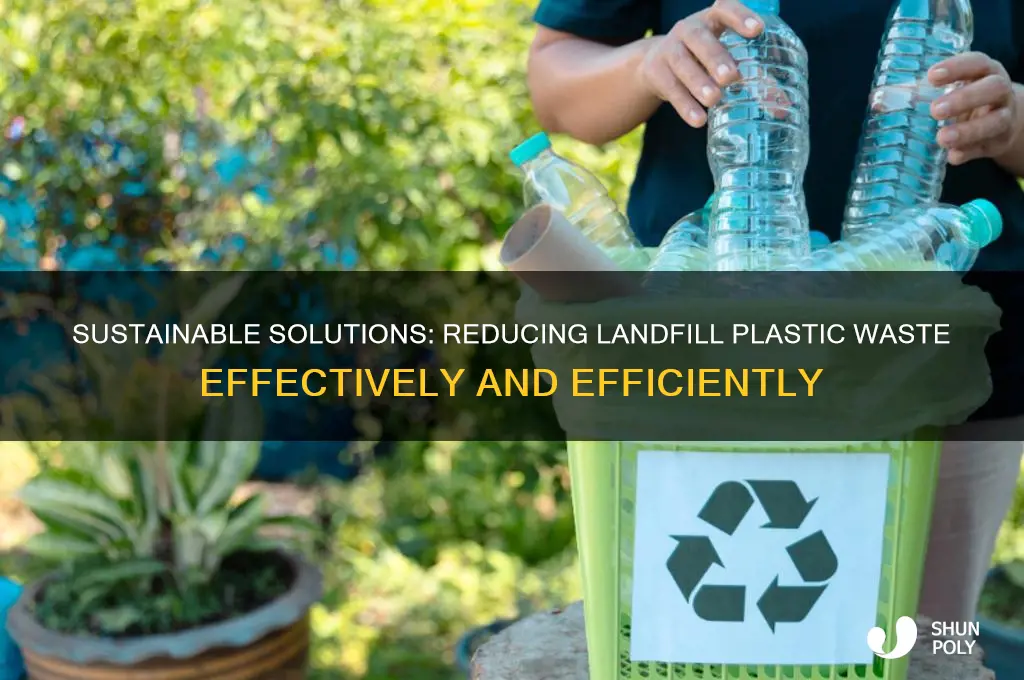 how to get plastic from landfills