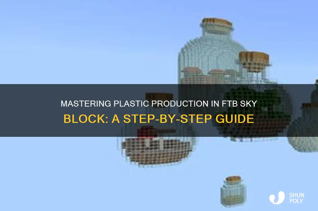 how to get plastic in ftb sky block