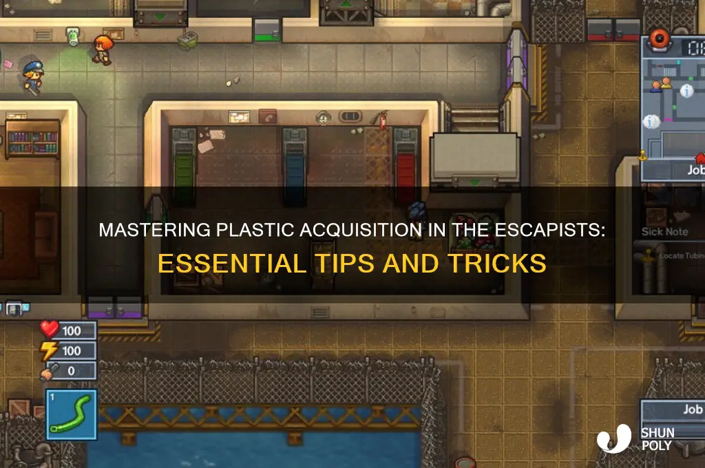 how to get plastic in the escapists