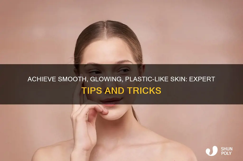 how to get plastic like skin