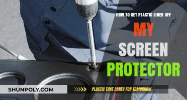 Easy Steps to Remove Plastic Liner from Screen Protector