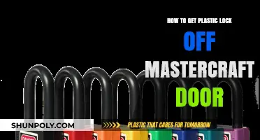 Removing Plastic Lock from Mastercraft Door: Quick and Easy Guide