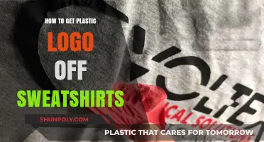Easy Methods to Remove Plastic Logos from Sweatshirts Safely