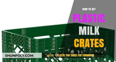Where to Find and Buy Plastic Milk Crates for Storage