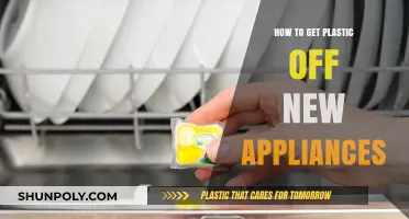 Removing Protective Plastic Film from New Appliances: Quick and Easy Tips