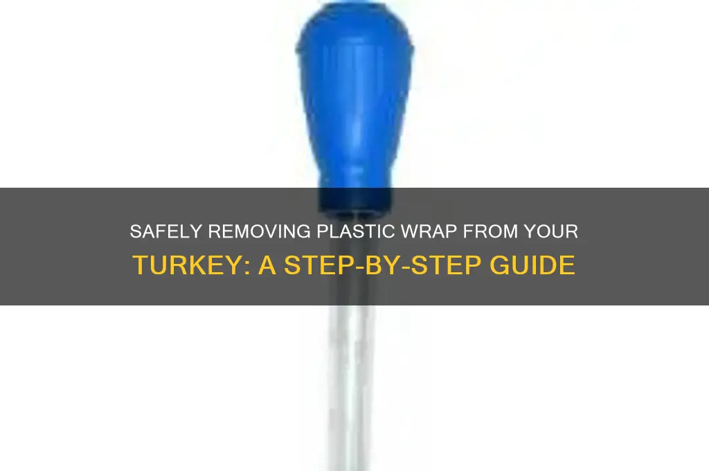 how to get plastic off turkey