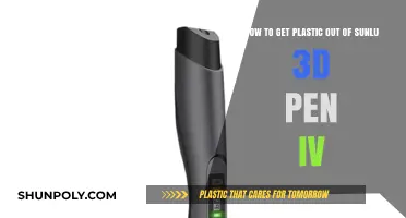 Removing Plastic Clogs from Your Sunlu 3D Pen IV: A Quick Guide
